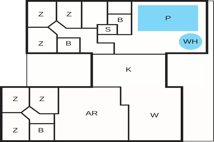 Luxe strandhuis -- By Traum Ferienwohnungen - Plattegrond