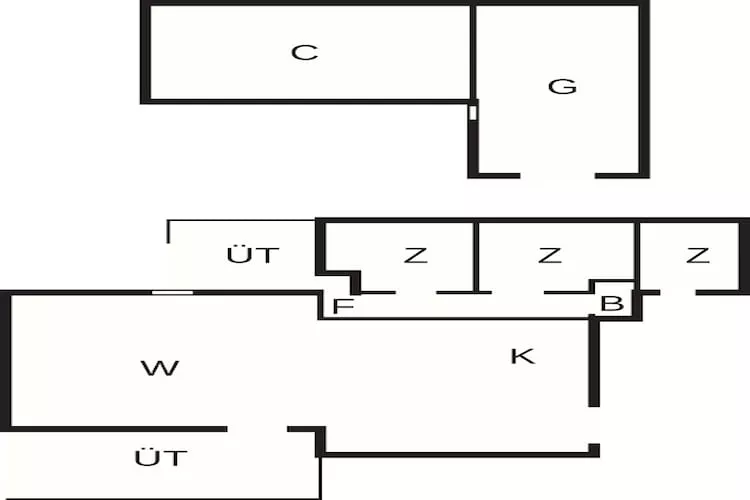 4 sterren vakantie huis in Glesborg-By Traum - Plattegrond