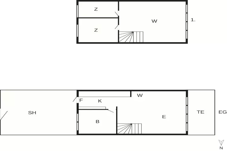 4 sterren vakantie huis in Ebeltoft-By Traum - Plattegrond