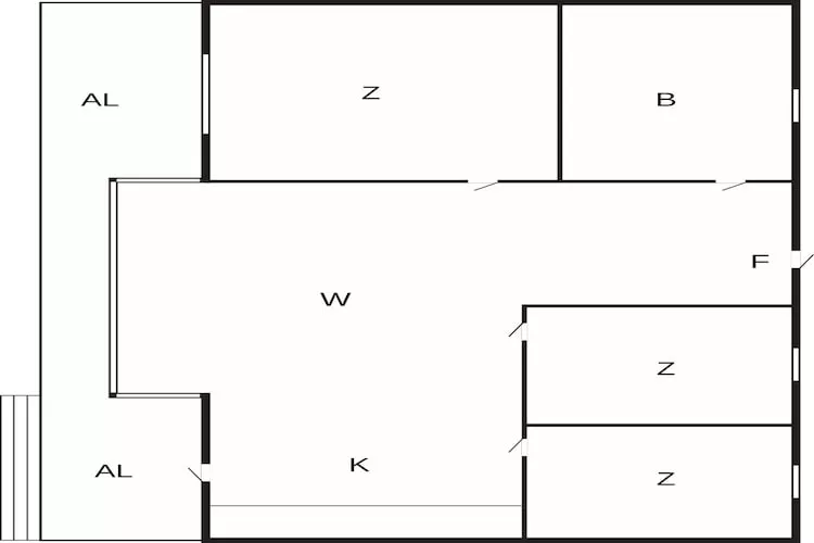4 sterren vakantie huis in SÖLVESBORG-By Traum - Plattegrond