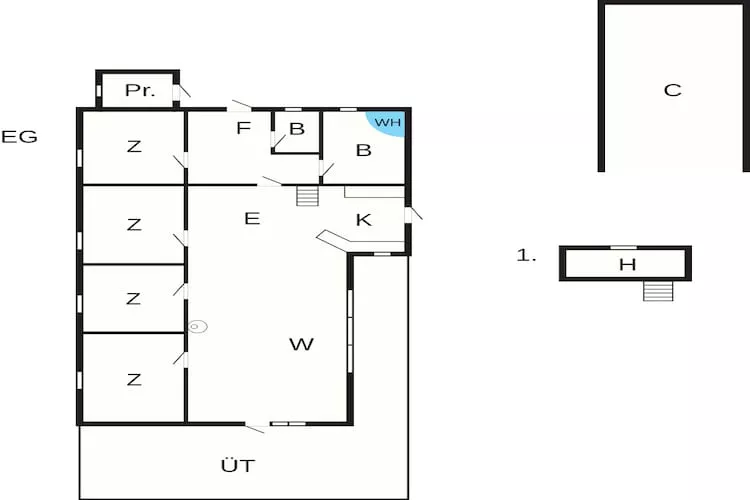 4 sterren vakantie huis in Farsø-By Traum - Plattegrond