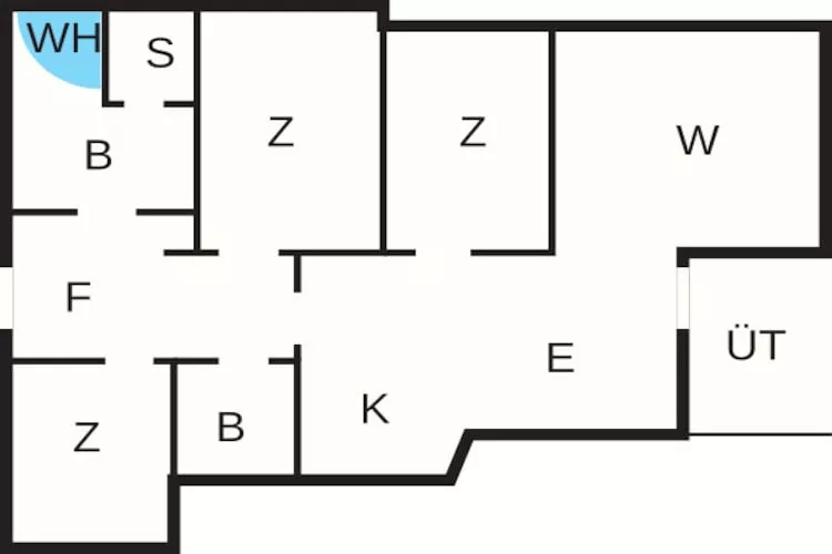 5 sterren vakantie huis in Henne-By Traum - Plattegrond