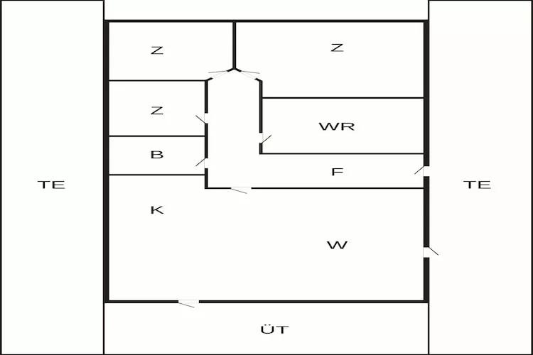 4 sterren vakantie huis in Odder-By Traum - Plattegrond