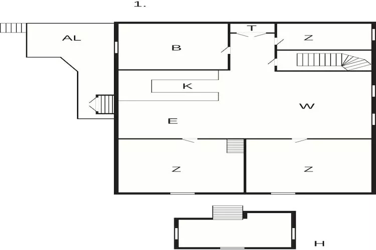 4 sterren vakantie huis in Thisted-By Traum - Plattegrond
