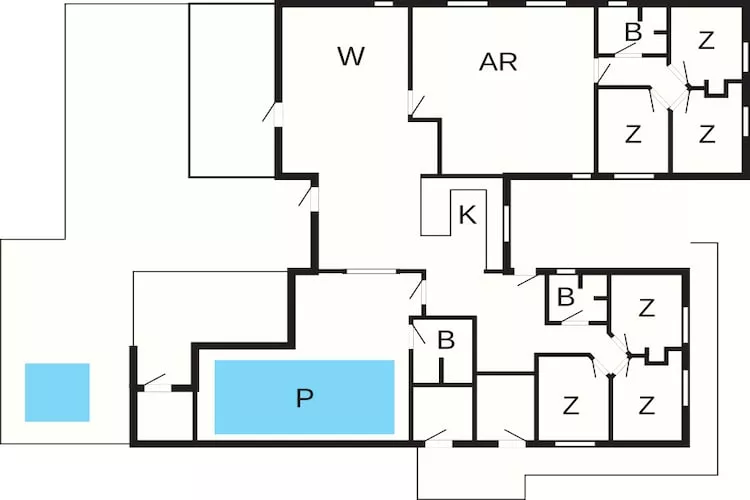 Luxe retraite bij Hasmark -- By Traum Ferienwohnungen - Plattegrond