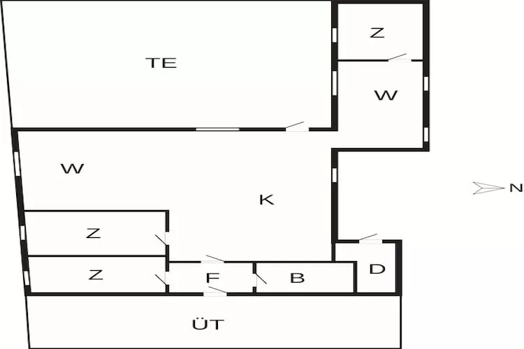 6 persoons vakantie huis in Struer-By Traum - Plattegrond