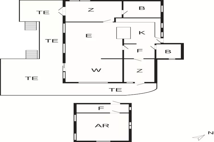 6 persoons vakantie huis in Frederiksværk-By Traum - Plattegrond
