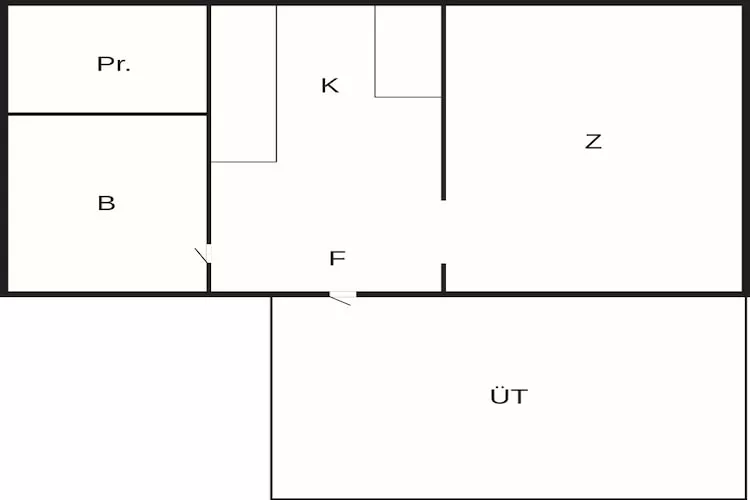 4 persoons vakantie huis in ÅHUS-By Traum - Plattegrond
