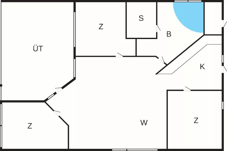4 sterren vakantie huis in Præstø-By Traum - Plattegrond