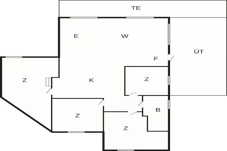 6 persoons vakantie huis in Hadsund-By Traum - Plattegrond