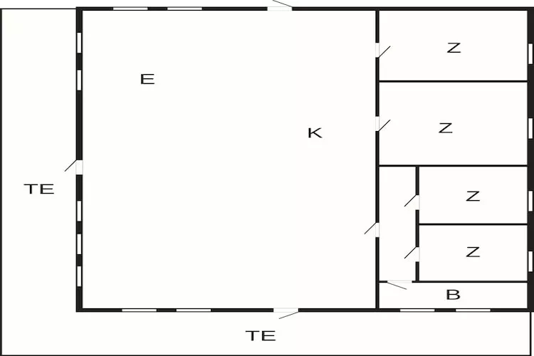 7 persoons vakantie huis in Juelsminde-By Traum - Plattegrond