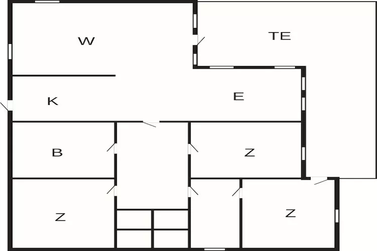 6 persoons vakantie huis in Brenderup Fyn-By Traum - Plattegrond
