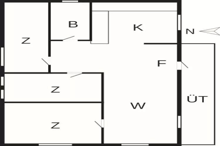 4 persoons vakantie huis in ÅRJÄNG - Plattegrond