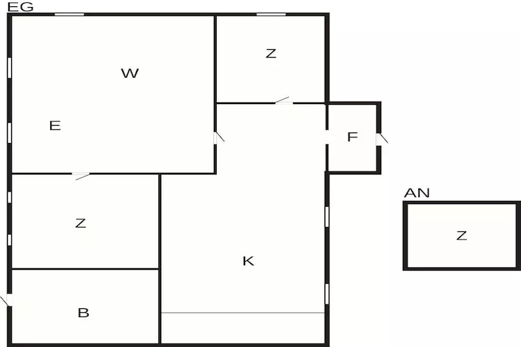 4 sterren vakantie huis in tånumshede-By Traum - Plattegrond