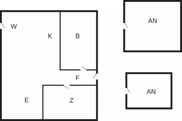 6 persoons vakantie huis in Bogense-By Traum - Plattegrond