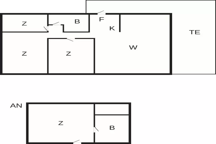 7 persoons vakantie huis in Vestervig-By Traum - Plattegrond