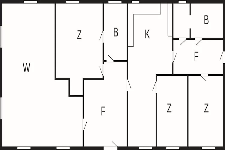 6 persoons vakantie huis in Store Heddinge - Plattegrond