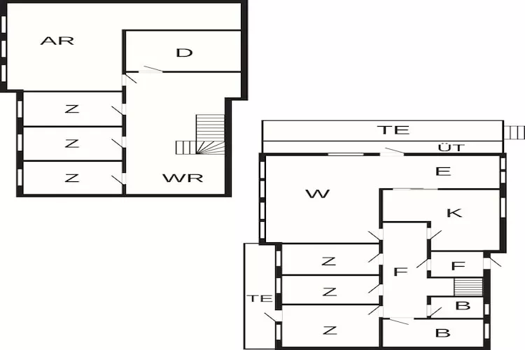 12 Personen vakantie huis in Davik - Plattegrond
