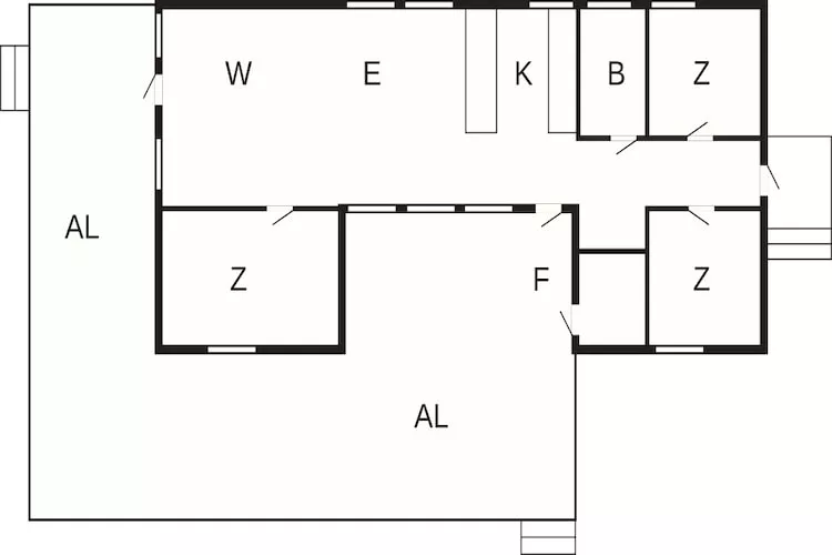 4 Personen vakantie huis in LÖTTORP - Plattegrond