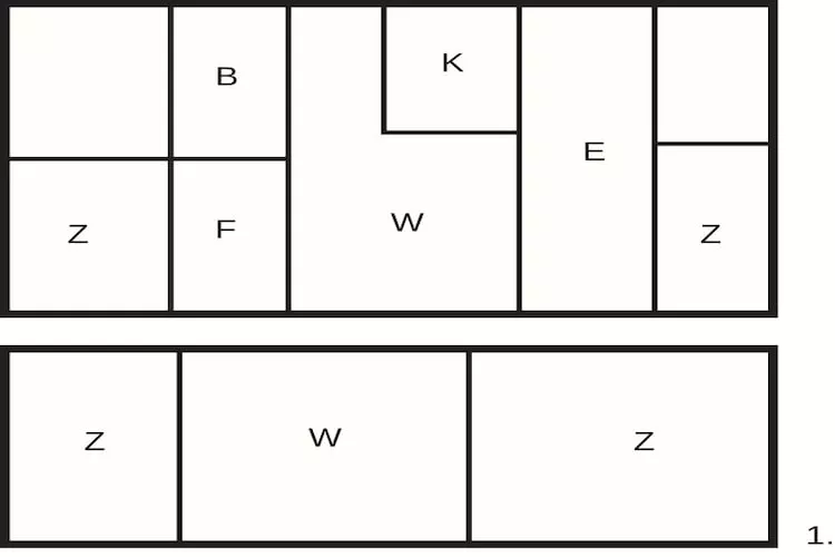 Huis met prachtige tuin - Plattegrond