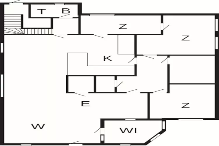 Sfeervolle retraite in Ringkobing -- By Traum Ferienwohnungen - Plattegrond