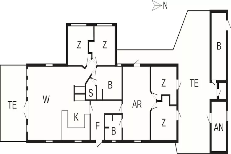 Luxe strandverblijf -- By Traum Ferienwohnungen - Plattegrond