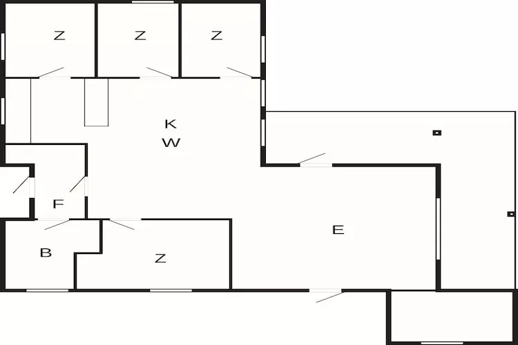 Sfeervolle retraite in Lokken -- By Traum Ferienwohnungen - Plattegrond