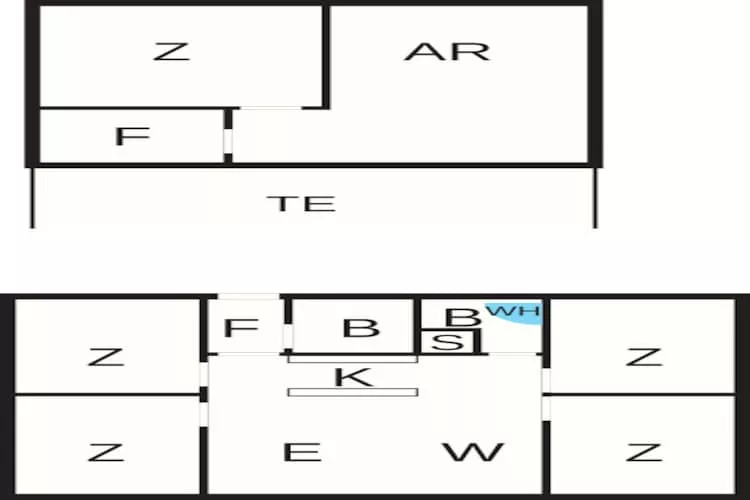 5 sterren vakantie huis in Løkken - Plattegrond