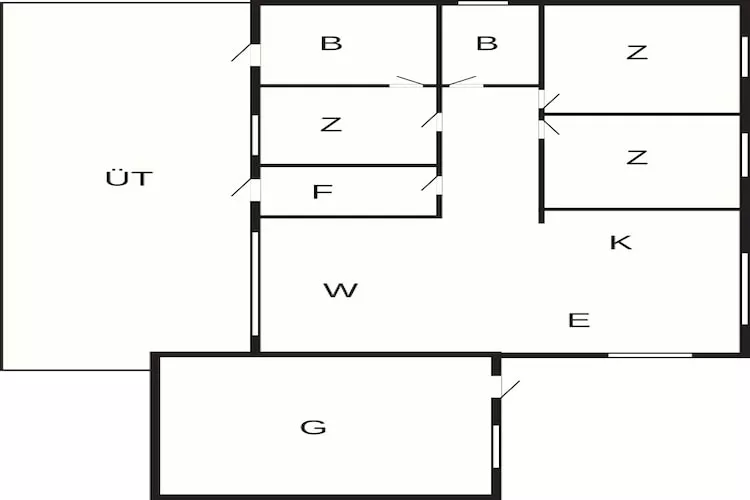 6 Personen vakantie huis in Storvorde - Plattegrond
