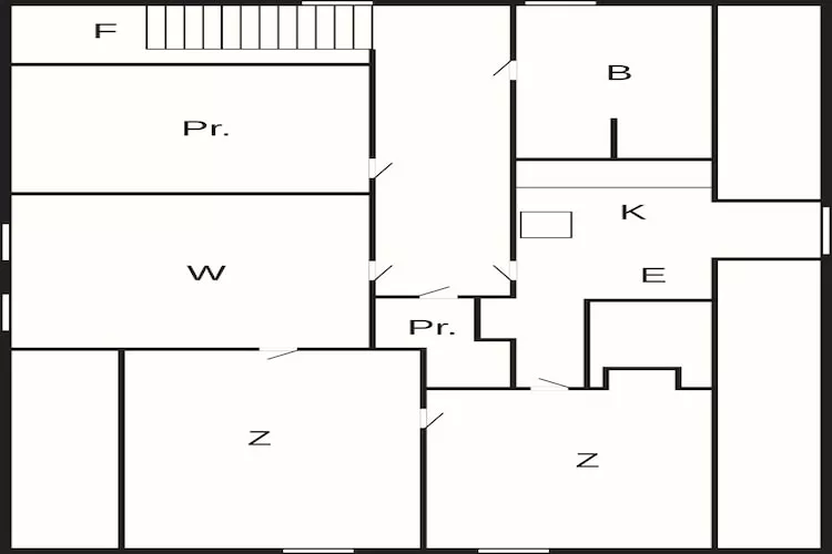 6 Personen vakantie huis in Grenaa - Plattegrond