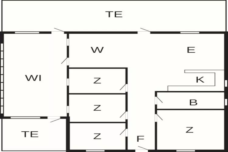 7 Personen vakantie huis in Væggerløse - Plattegrond