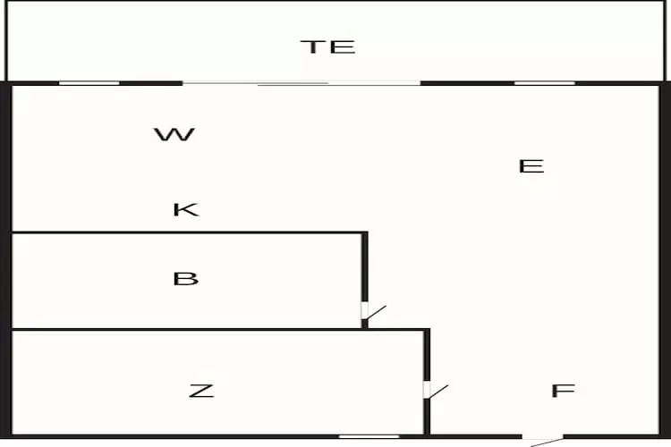 4 Personen vakantie huis in Vestervig - Plattegrond