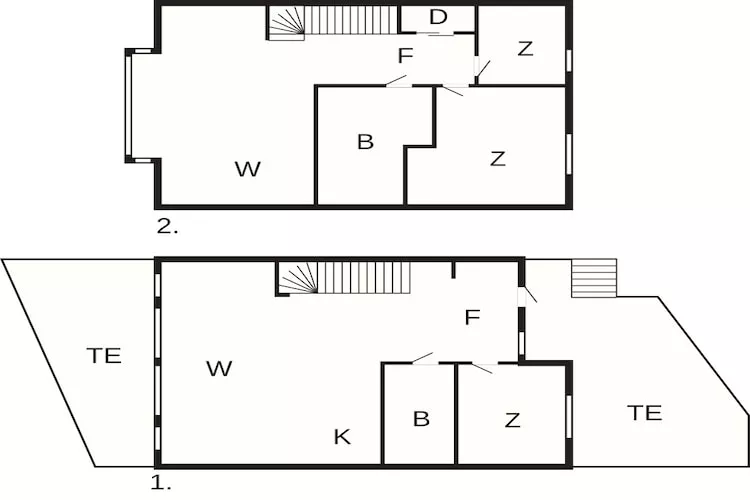 8 Personen vakantie huis in Sandøy - Plattegrond
