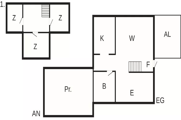4 Personen vakantie huis in ESLÖV - Plattegrond
