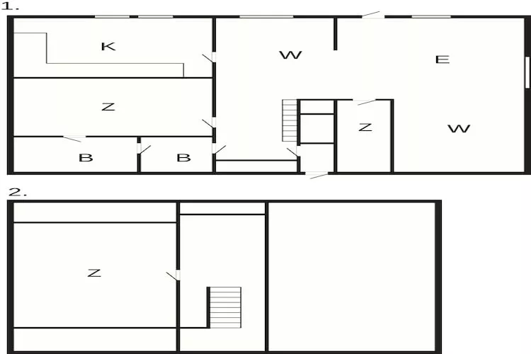 6 Personen vakantie huis in Lyngdal - Plattegrond