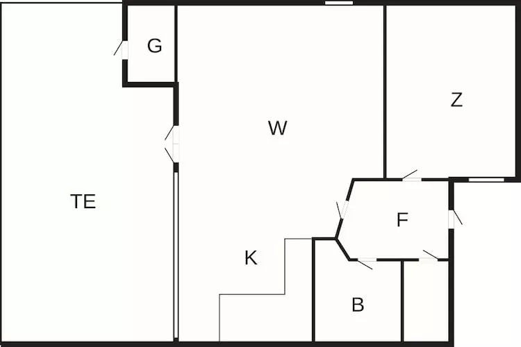 3 Personen vakantie huis in Tranekær - Plattegrond