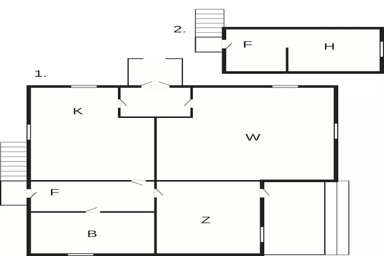 4 sterren vakantie huis in ISTORP - Plattegrond