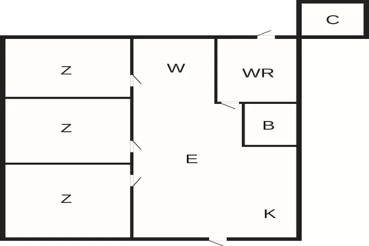 6 Personen vakantie huis in Ebeltoft - Plattegrond