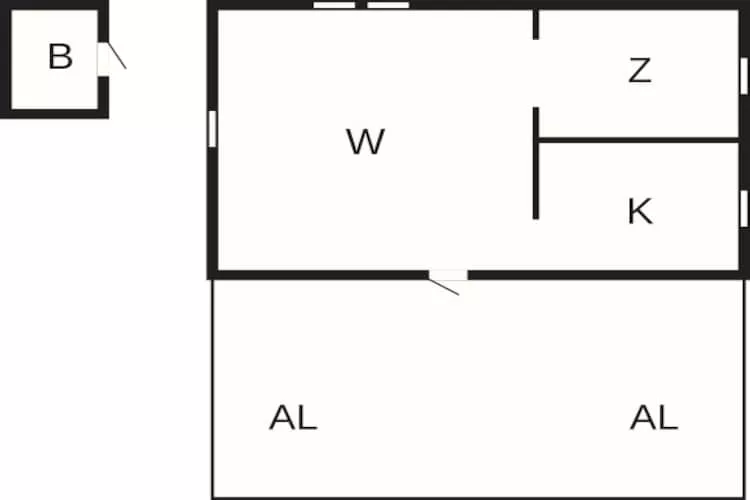2 Personen vakantie huis in FäRENTUNA - Plattegrond