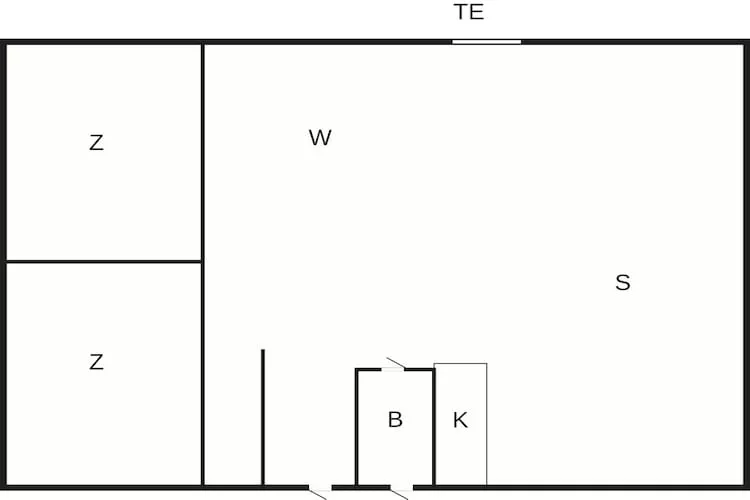 4 sterren vakantie huis in Hornbæk - Plattegrond