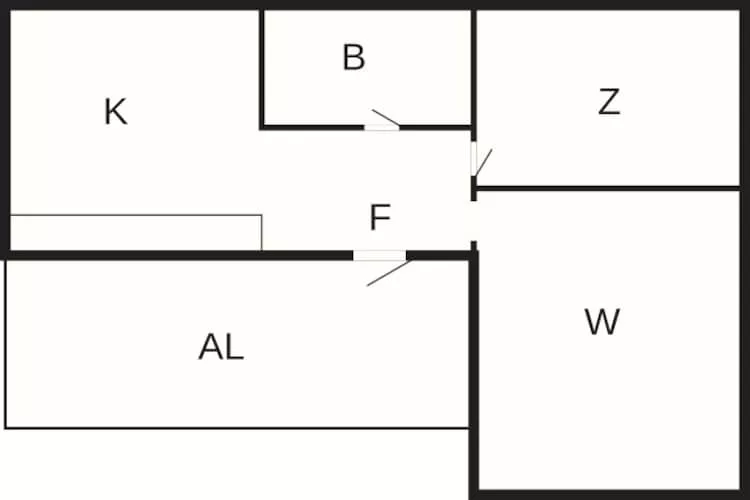4 Personen vakantie huis in SMEDSTORP - Plattegrond