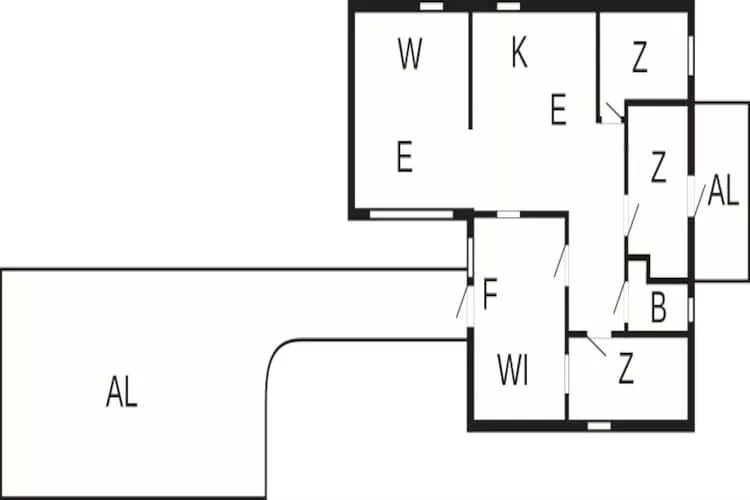 Villa in de archipel met zwembad en terras - Plattegrond