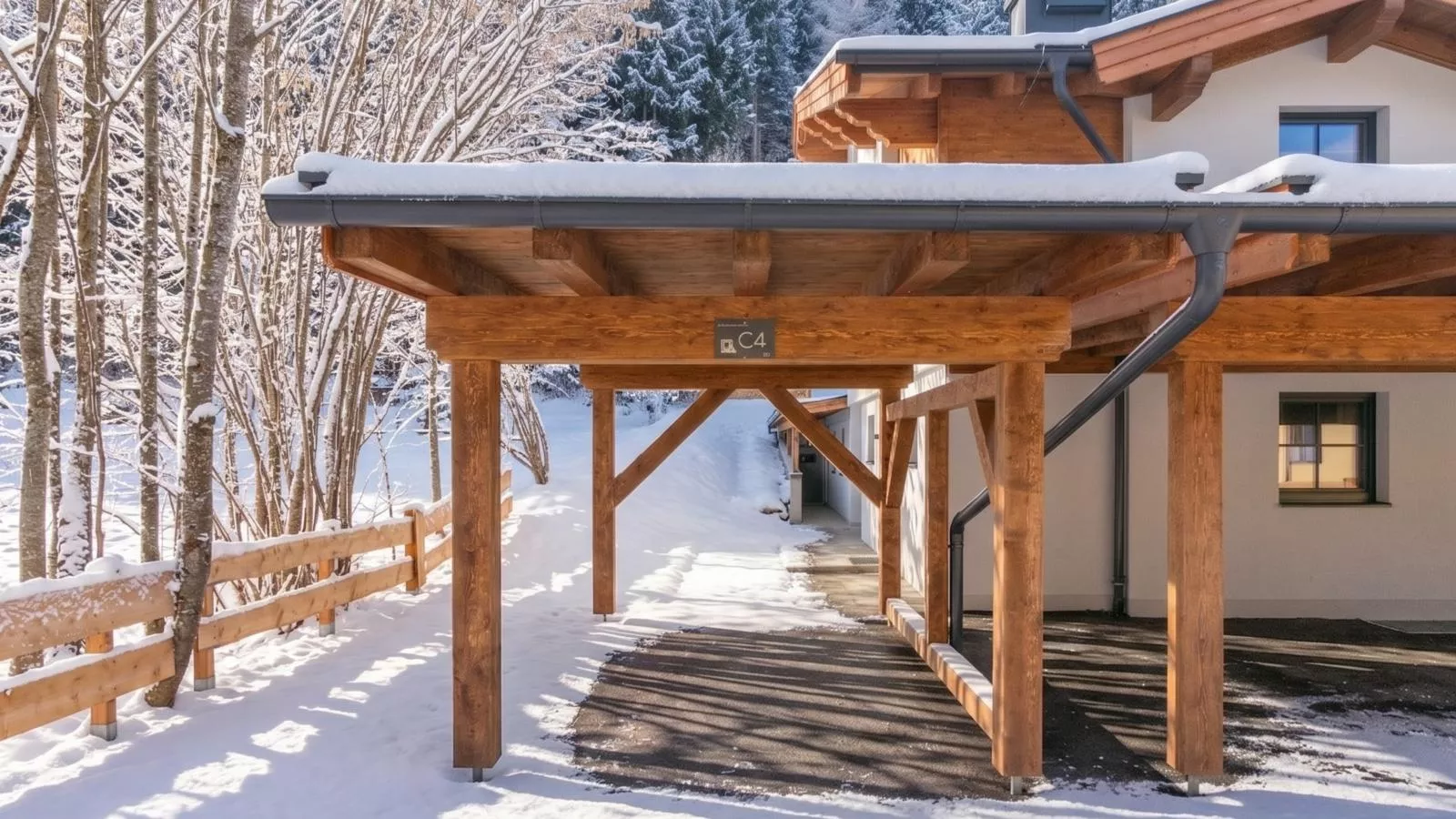 Tauernlodge Eben C4 - Exterieur winter
