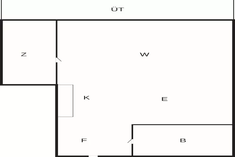 2-4 pers.lejl - Plattegrond