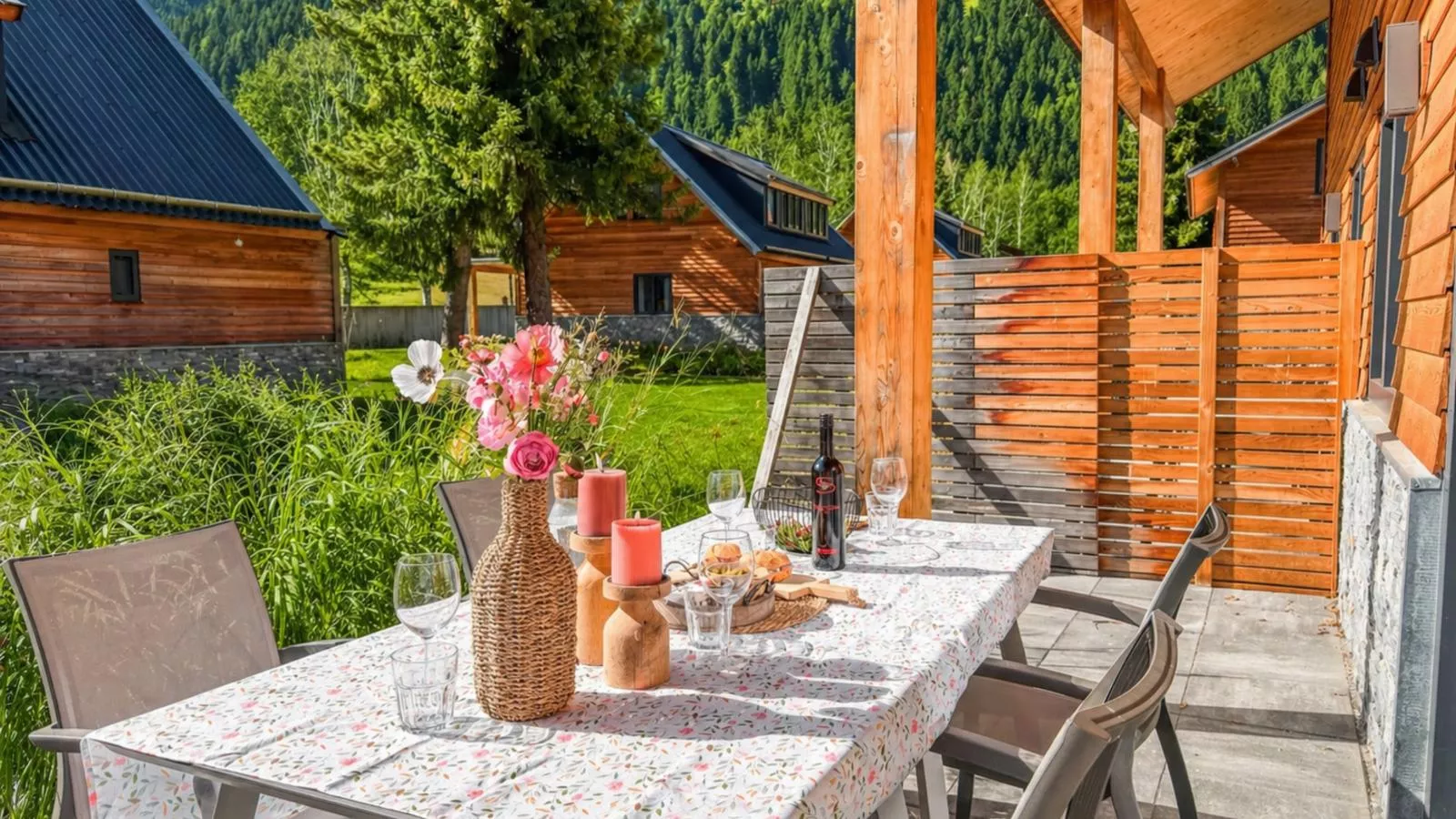 Berg und See - Terrasbalkon