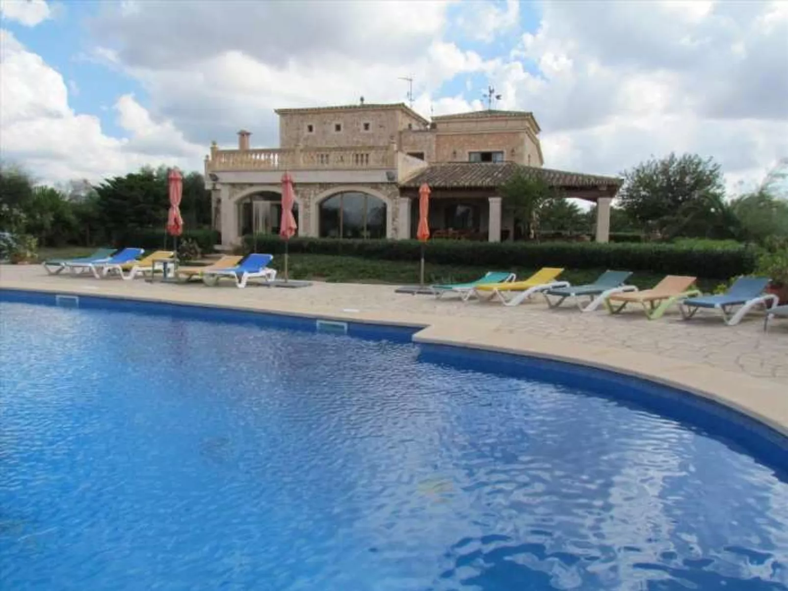 Finca NA PONT- Finca rústica con gran piscina en Campos, Mallorca. Ideal famili