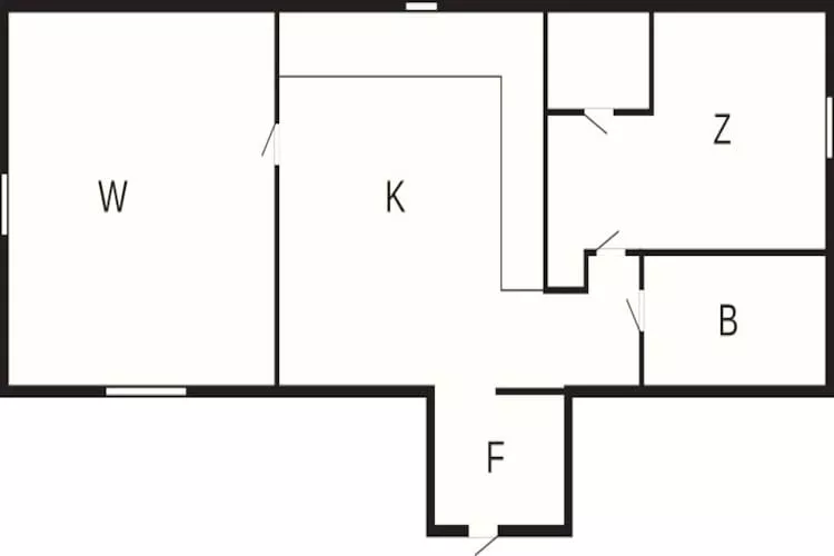 5 Personen vakantie huis in Årsunda - Plattegrond