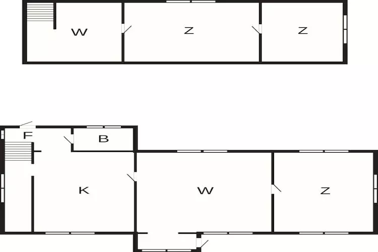 6 Personen vakantie huis in Backaryd - Plattegrond