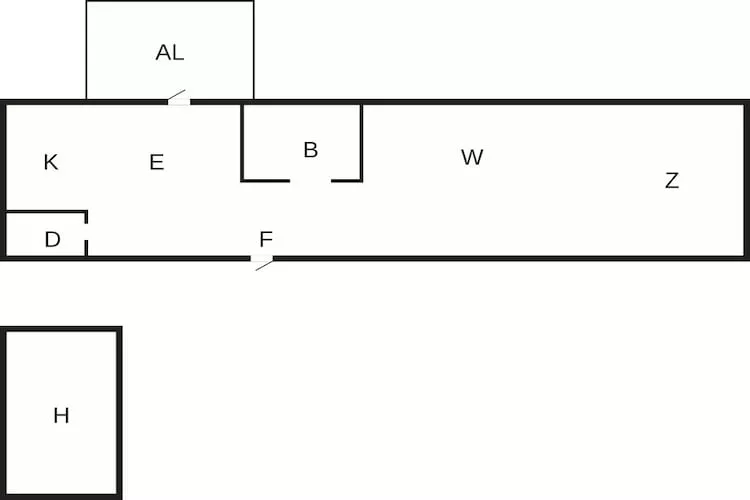 6 Personen vakantie huis in ROCKNEBY - Plattegrond