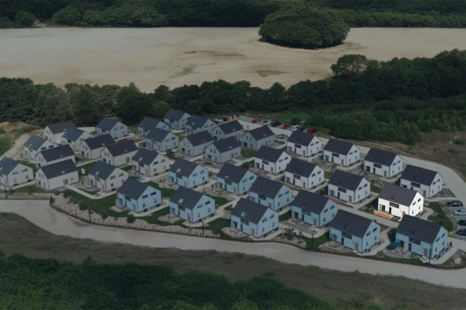 Vakantiehuis met hoogwaardige inrichting - Uitzicht